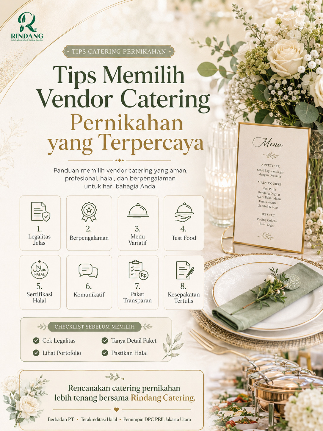 Tips Memilih Vendor Catering Pernikahan yang Terpercaya