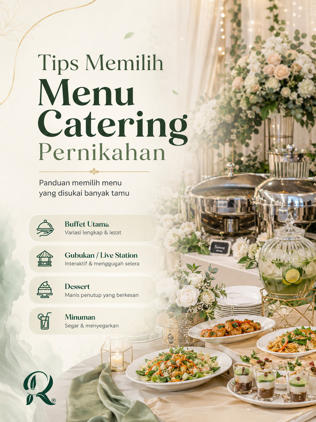 Tips Memilih Menu Catering Pernikahan yang Disukai Banyak Tamu
